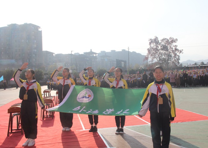 小學(xué)第二屆校園體藝節(jié)隆重開(kāi)幕